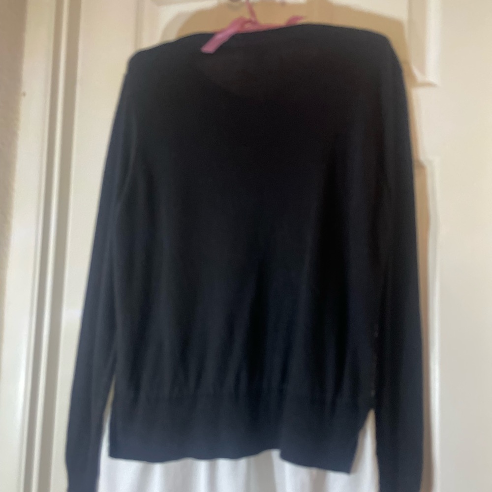 Simply Vera Wang long sleeve Lace Sweater - Picture 2 of 3